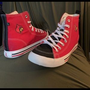 ST LOUIS CARDINALS MENS HIGH TOP SNEAKER